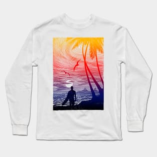 The surfer Long Sleeve T-Shirt